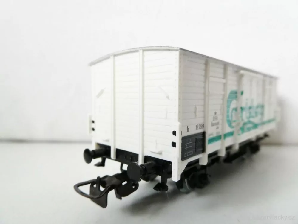 H0 PIKO Chladírenský vůz pivo Carlsberg DSB TOP STAV NEPOUŽITÝ