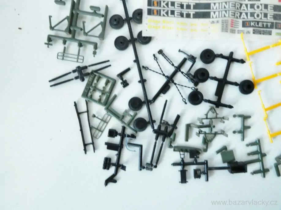 H0 Kibri Náhradní díly na automobily a obtisky Kibri Haft.-Et. 382