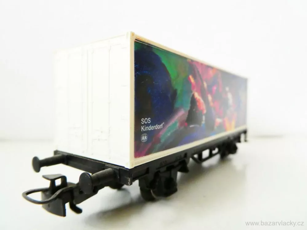 H0 Märklin Kontejnerový nákladní vůz PĚKNÝ STAV