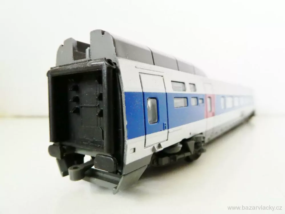 H0 LIMA Osobní vůz 1. tř - díl k elektrické soupravě TGV SNCF PĚKNÝ STAV
