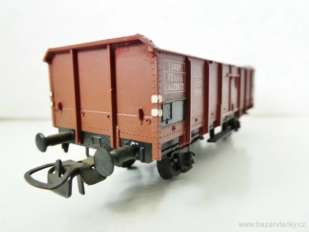 H0 PIKO Nákladní vůz otevřený FS Italia EUROP PĚKNÝ STAV