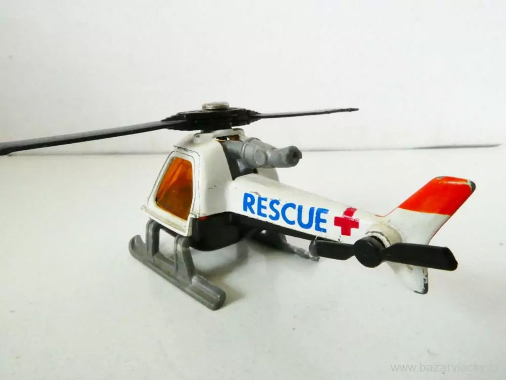 MATCHBOX Helikoptéra 1:10 HELICOPTER RESCUE 1982