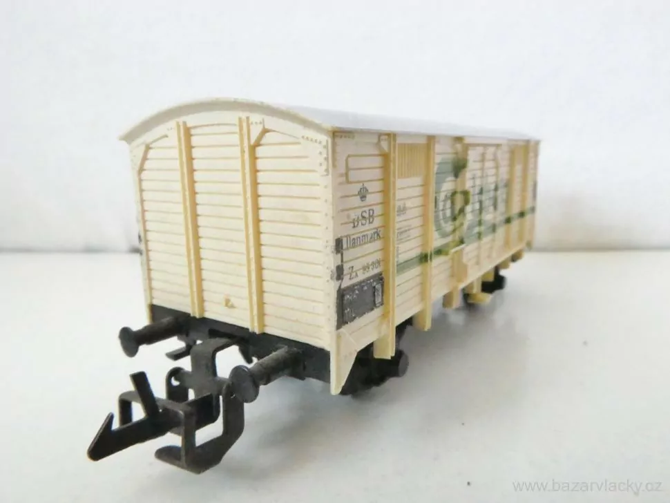 TT ZEUKE Nákladní chladírenský vůz DSB PIVO Carlsberg TOP STAV