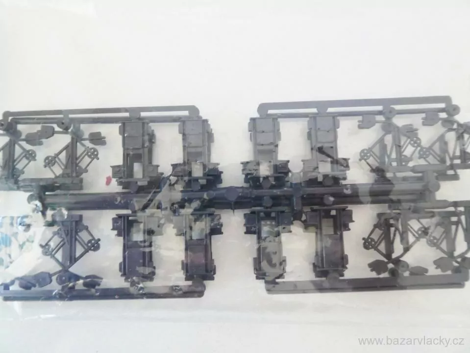 H0 AUHAGEN - Stavebnice - 8 rozvodných skříní a 16 ovládání výhybek / Auhagen 42575 NOVÉ