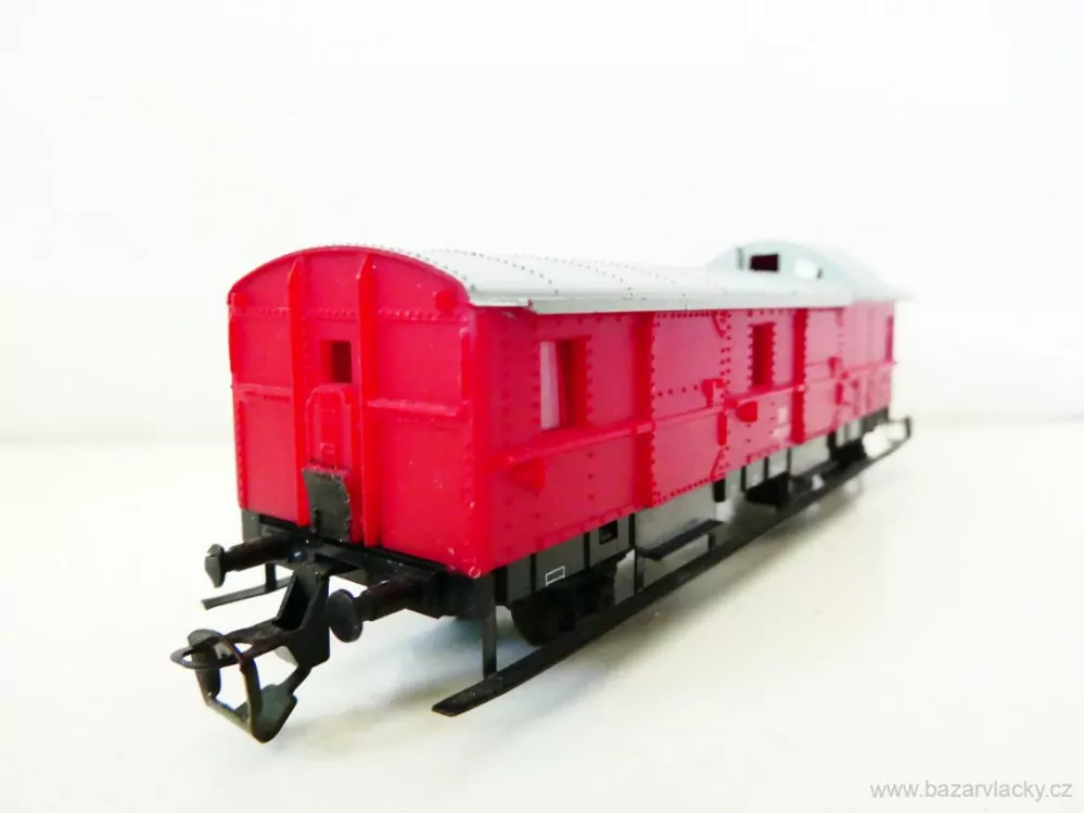 TT BTTB Služební zavazadlový vůz 50 50 93 DR červený