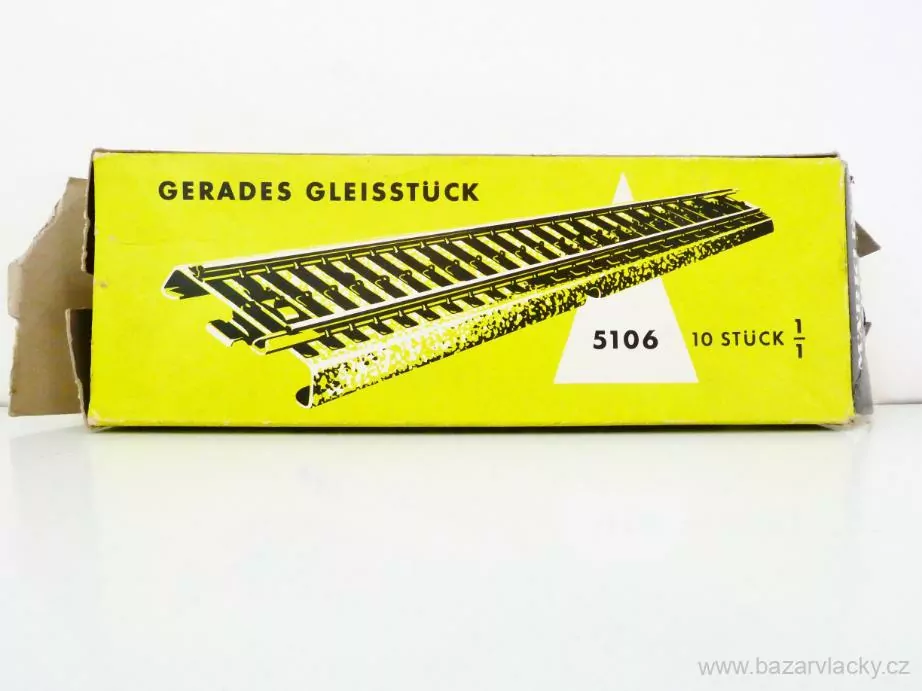 H0 MÄRKLIN 5106 1/1 Kolej přímá - SET 6 ks v krabičce - NOVÉ NEPOUŽITÉ