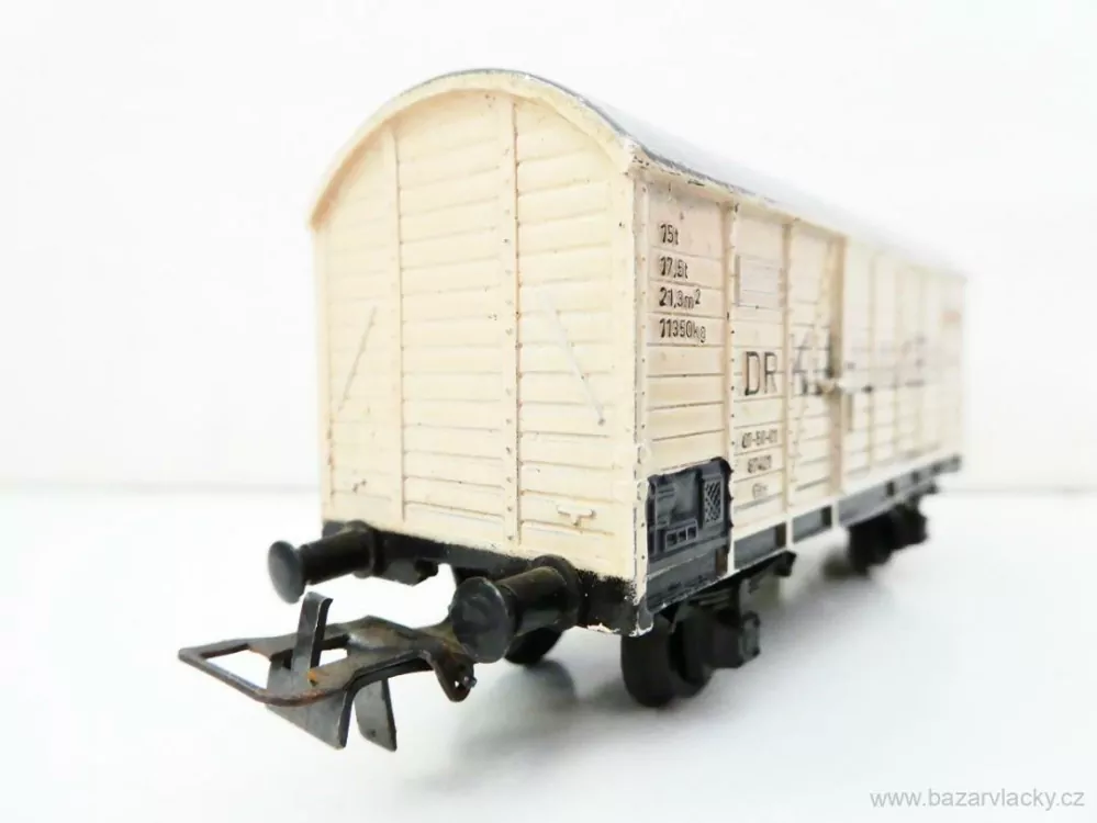 H0 PIKO Express Nákladní chladírenský vůz Kühlwagen 07-50-01 DR ANTIK PĚKNÝ STAV