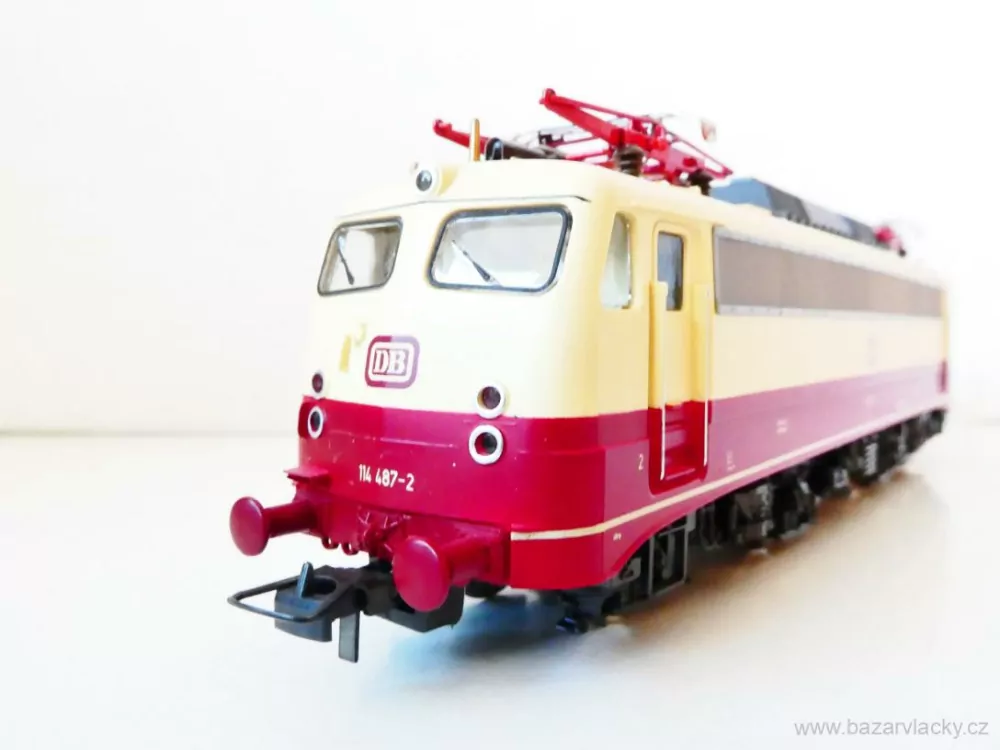 H0 ROCO Elektrická lokomotiva E 114 487-2 DB TOP STAV