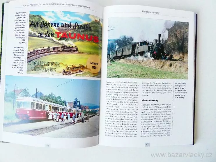 Kniha - Frakfurt - Königstein Ein Jahrhudert Nahverkerhr im Taunus - Jochen Fink TOP STAV