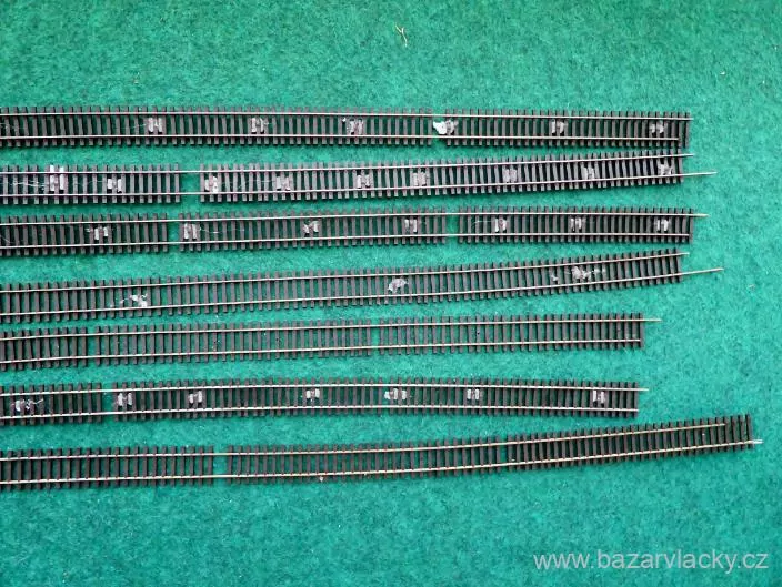 H0 SET 7 ks TILLIG  85125 FLEXI KOLEJ ( cca 78 - 90 cm )