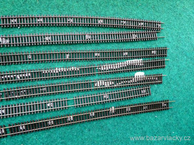 H0 SET 7 ks TILLIG 85125 FLEXI KOLEJ ( cca 89 cm )