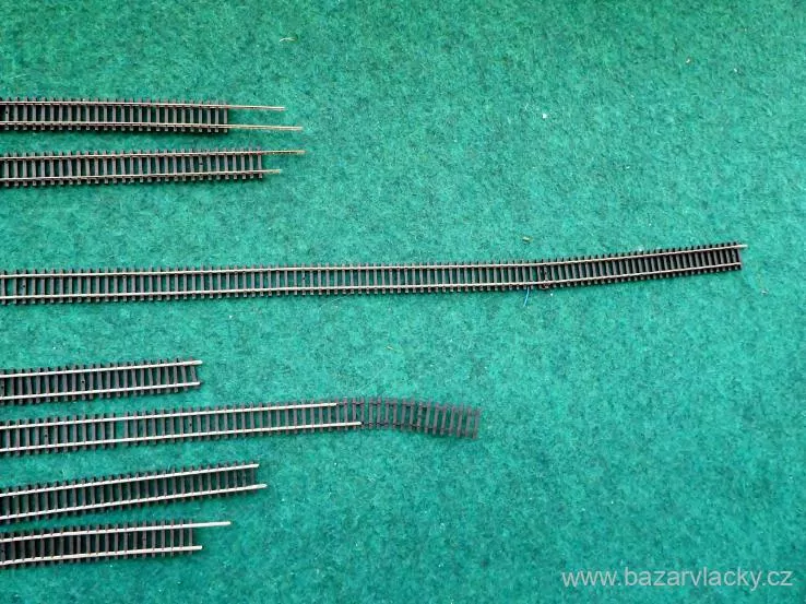 TT MIX SET 9 ks - PILZ Koleje dlouhé a flexi