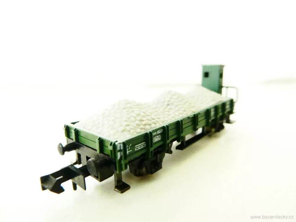 N ARNOLD 4531 Nákladní vůz 20 80 327 3 378-4 s budkou a nákladem štěrku DB TOP STAV NEPOUŽITÝ v krabičce