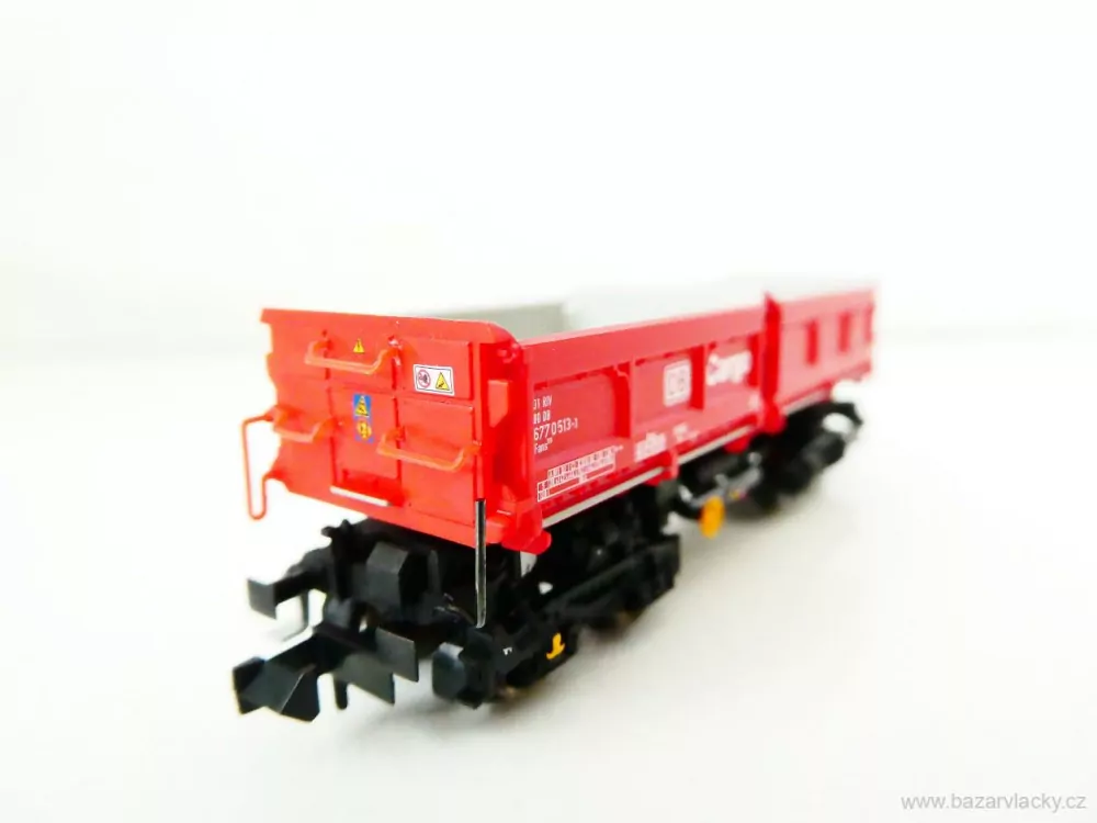 N FLEISCHMANN 8530 K Nákladní vůz s bočním sklápěním Cargo 31 80 677 0 513-3 DB AG TOP STAV NEPOUŽITÝ v krabičce