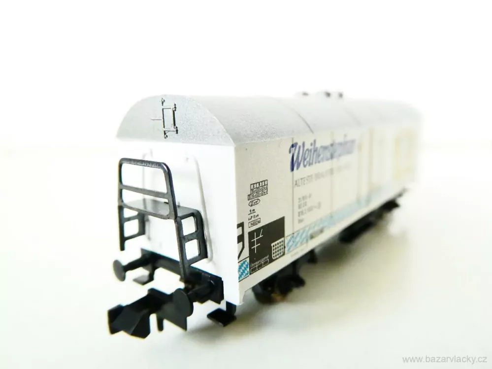 N FLEISCHMANN 8329 K Chladírenský vůz PIVO Weihenstephan 21 80 816 2 500-4 [P] DB TOP STAV NEPOUŽITÝ v krabičce 