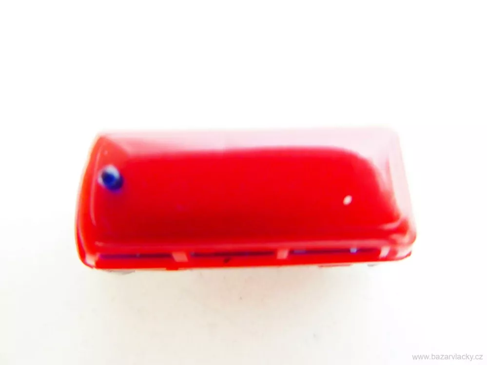 N Automobil VW Transporter červený s majákem TOP STAV