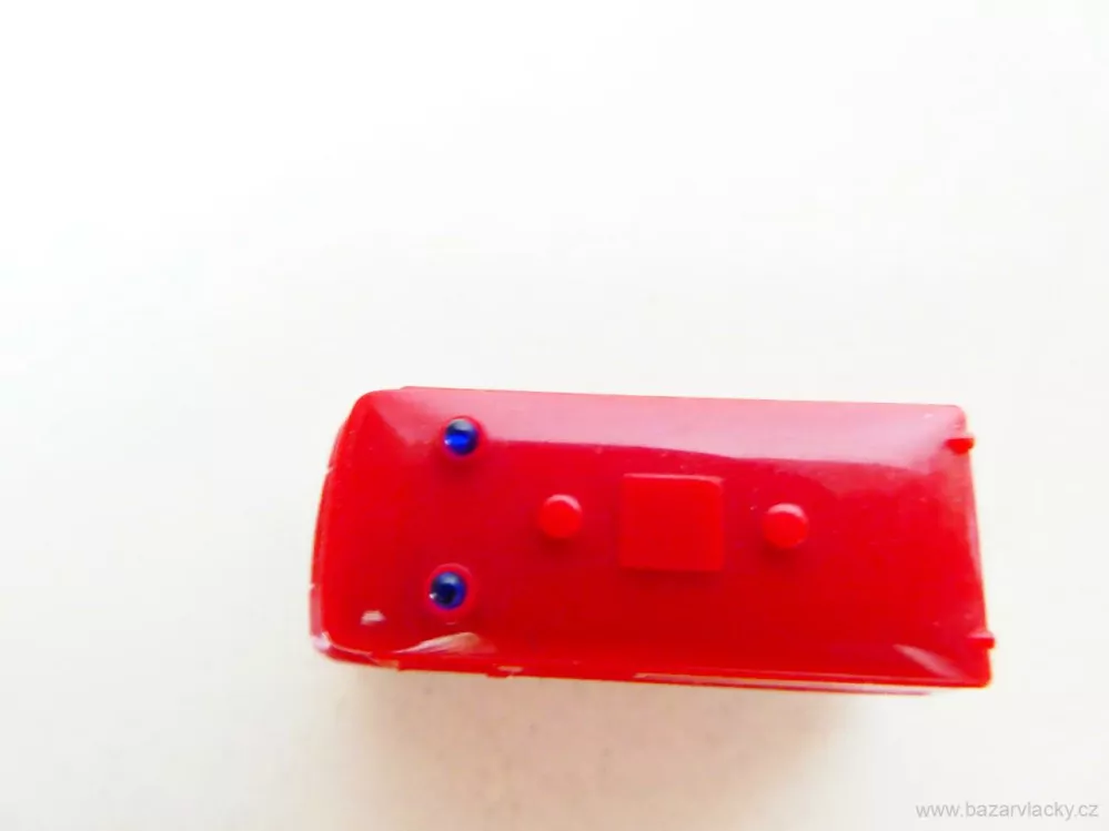 N Automobil Mercedes Benz Transporter červený s majáky TOP STAV