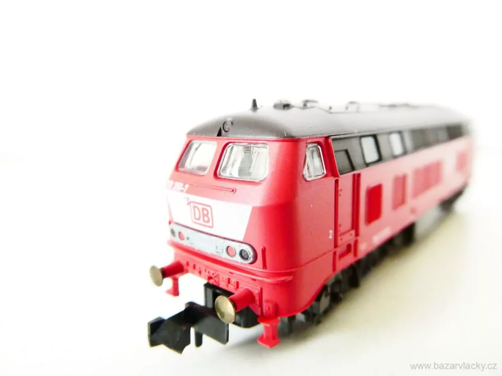 N FLEISCHMANN 9396-1 Dieselová lokomotiva BR 30 80 593 7 021-0 DB AG OSVĚTLENÁ TOP STAV NEPOUŽITÁ