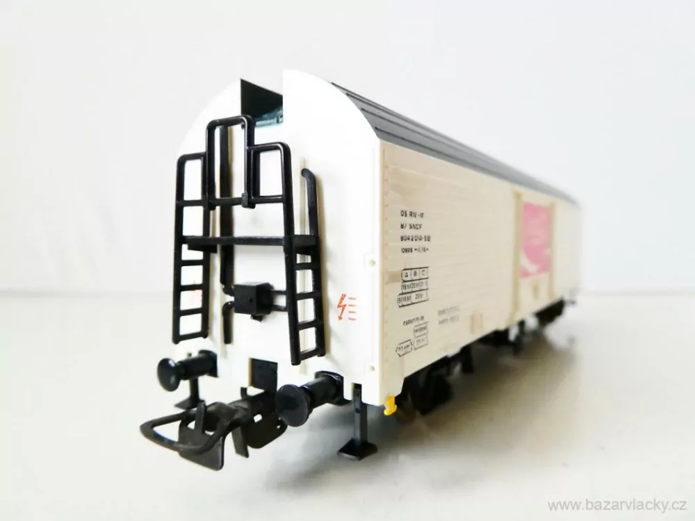 H0 PIKO Nákladní chladírenský vůz Coca Cola SNCF TOP STAV NEPOUŽITÝ vč. doplňků