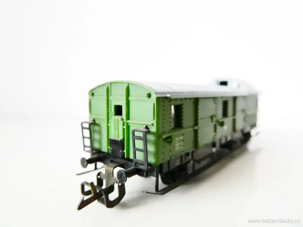 TT ZEUKE Služební zavazadlový vůz 742 009 DR 