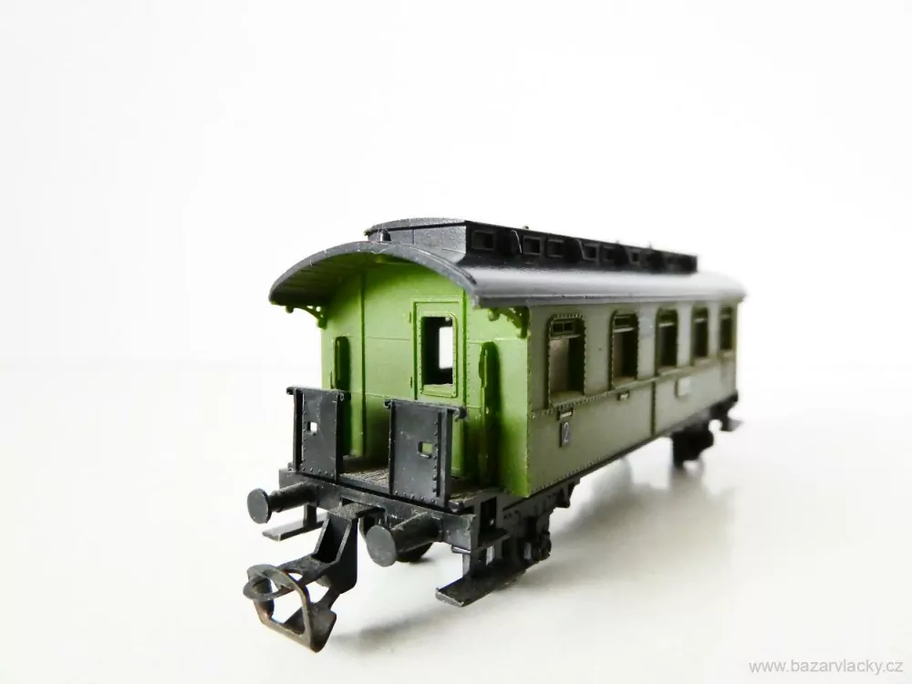 TT BTTB Osobní vůz KPEV 1114 zelený 2. tř. PĚKNÝ STAV