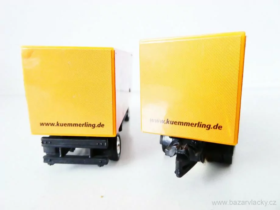 Nákladní automobil - tahač s přívěsem KUEMMERLING Da geht was.