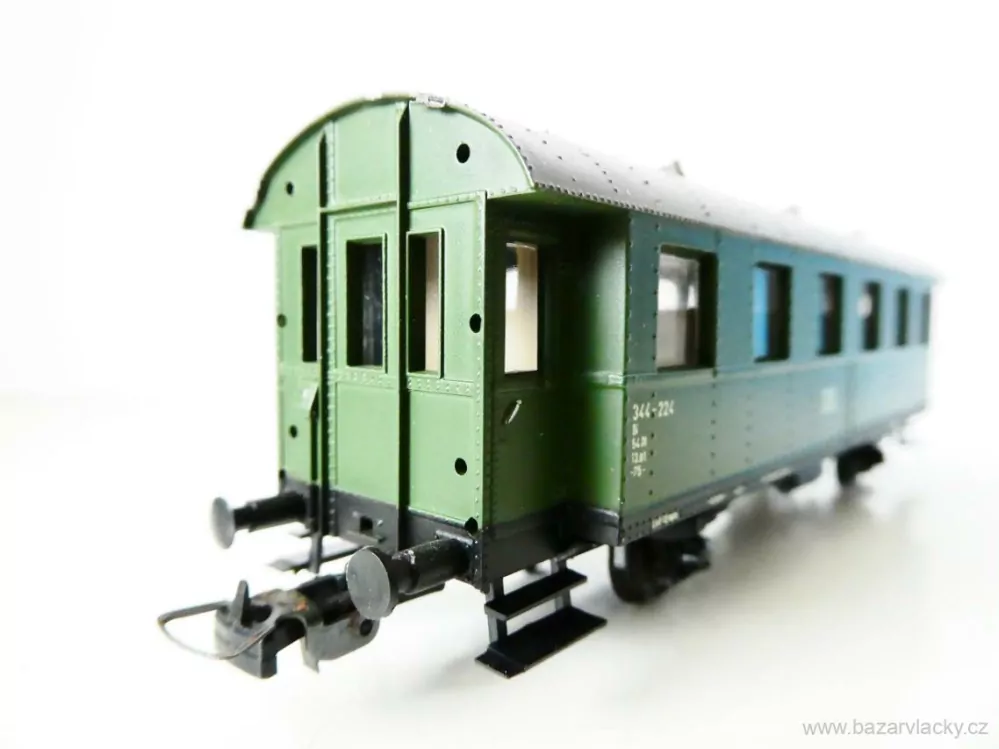 H0 NOVÉ PREFO Osobní vůz 344-224 DR PĚKNÝ STAV vč. doplňků