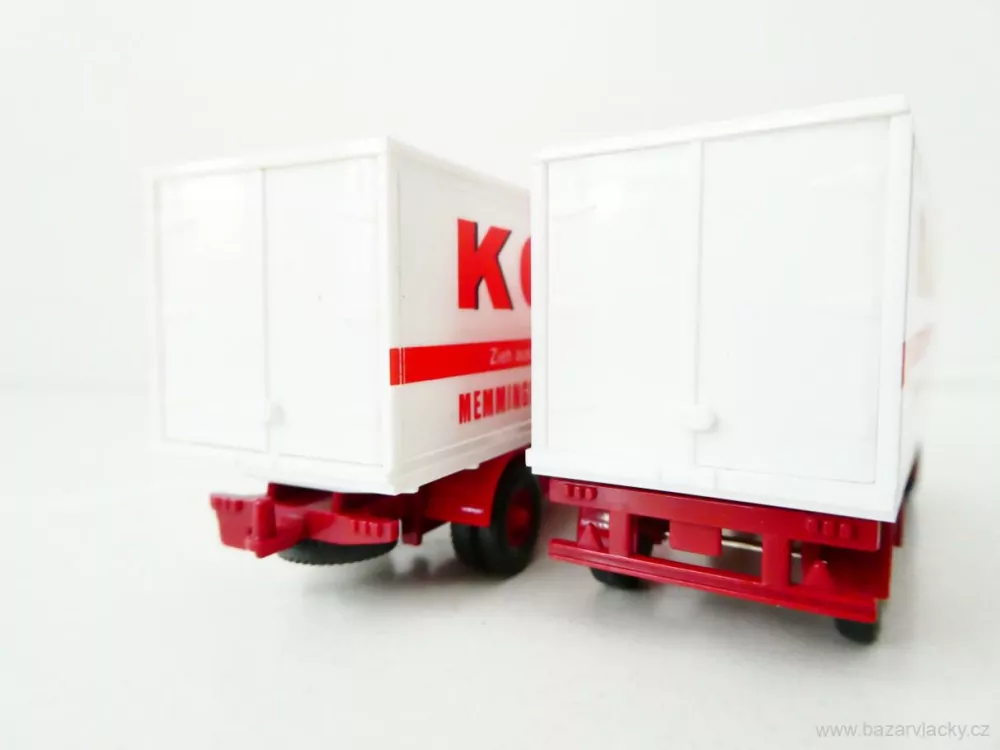H0 Wiking 27459 Nákladní automobil s přívěsem Mercedes Benz KOLB NOVÉ V KRABIČCE