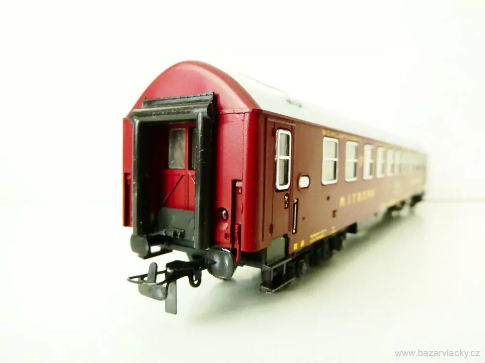 H0 SCHICHT Lůžkový vůz MITROPA 51 50 70-40 134-1 DR OSVĚTLENÝ TOP STAV NEPOUŽITÝ