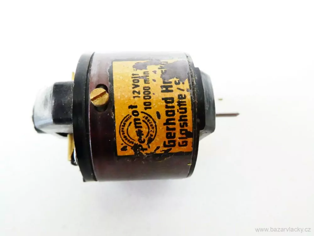 H0 Permot Gerhard Hruska - Motor do lokomotivy 12 V 10000min