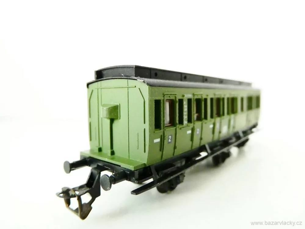 TT BTTB Osobní vůz 2. tř. DB 3-osý TOP STAV 