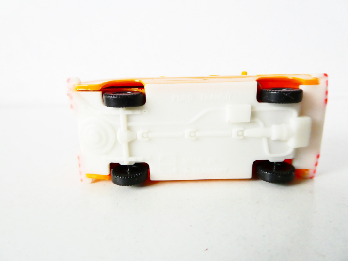 H0 HERPA Servisní dodávka Ford Transit s majákem oranžová TOP STAV