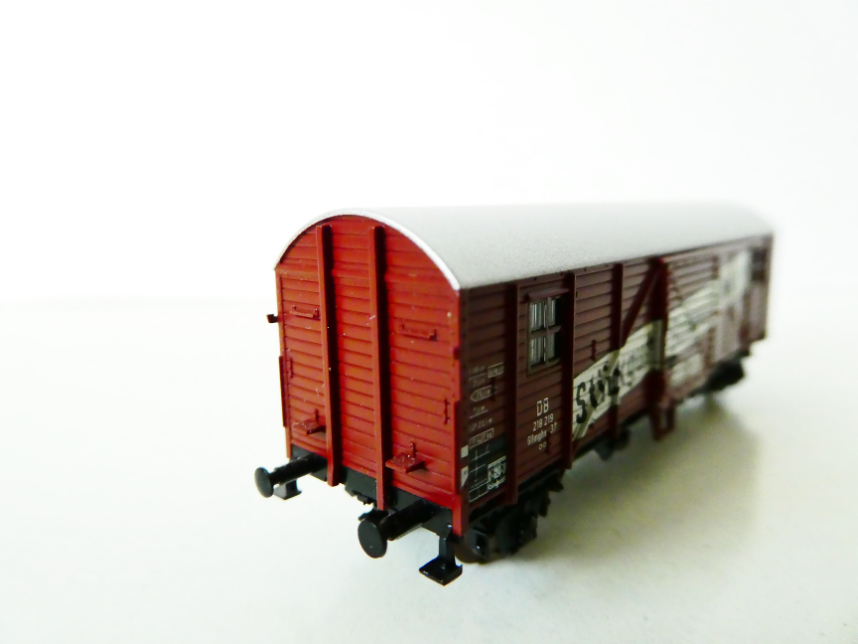 N MINITRIX 15111 Nákladní vůz krytý Stückgut Schnellverkehr - část soupravy