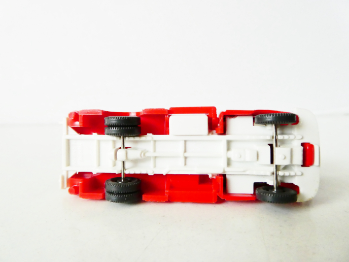 H0 WIKING Požární automobil VOLVO s výsuvným žebříkem TOP STAV NEPOUŽITÝ