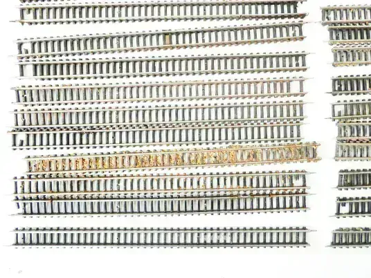 N PIKO SET 32 ks Koleje přímé 220 mm s mírným poškozením pražců