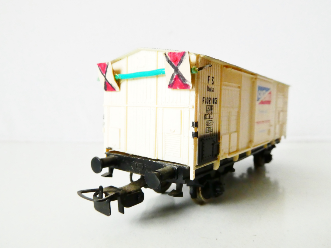 H0 PIKO - Chladírenský vůz FS Italia - CINZANO 