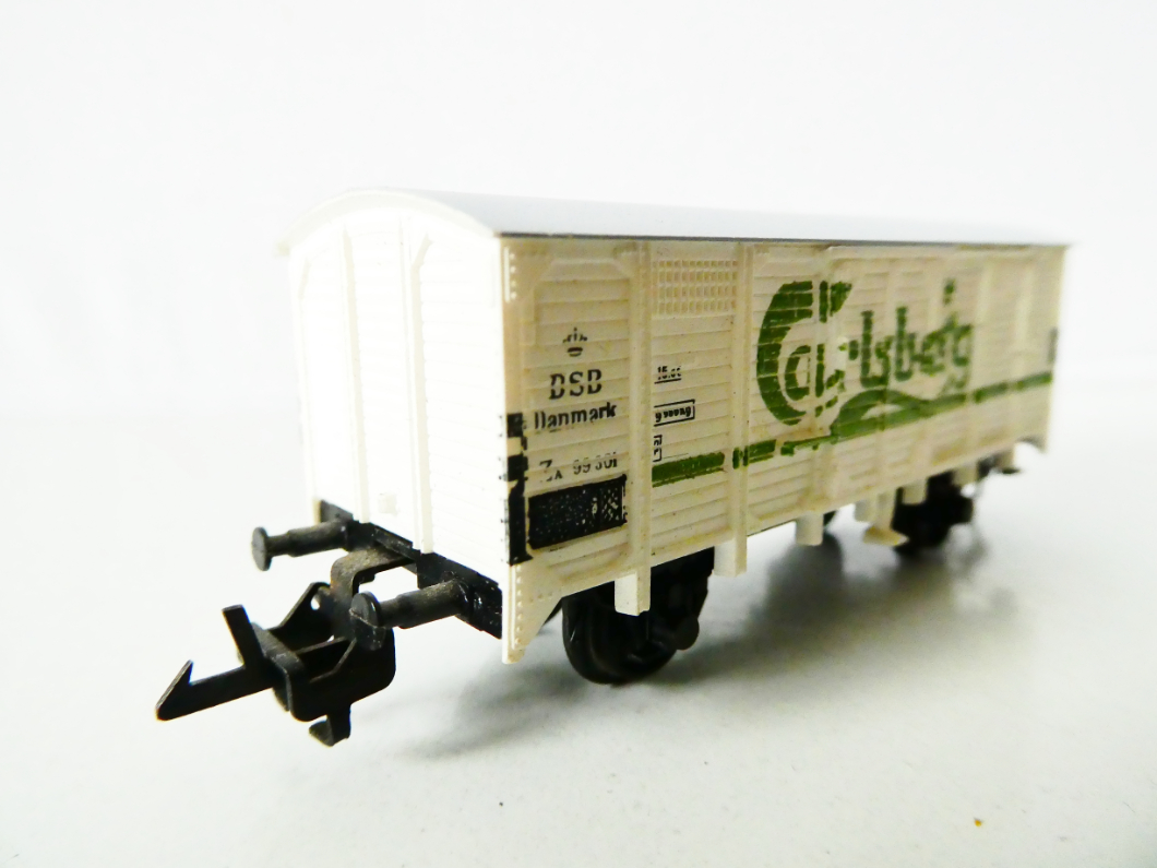 TT ZEUKE Nákladní chladírenský vůz DSB PIVO Carlsberg TOP STAV NEPOUŽITÝ