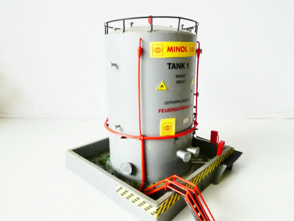 H0 Technická stavba - nádrž TANK 1 MINOL