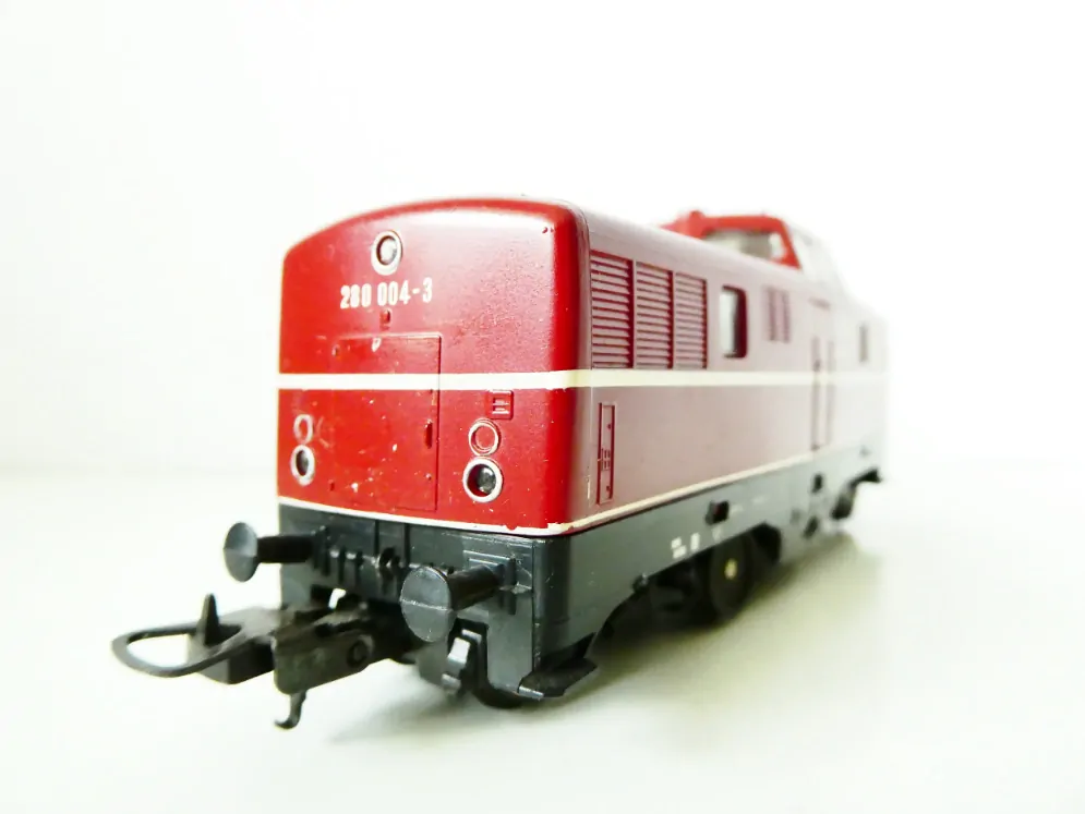 H0 LIMA L201625 Dieselová lokomotiva BR 280 004-3 DB TOP STAV NEPOUŽITÁ v orig. krabičce OSVĚTLENÁ
