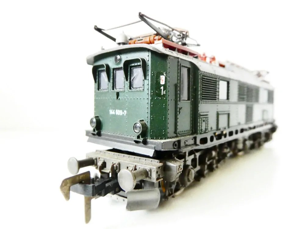 H0 ROCO 4160 Elektrická lokomotiva BR 144 509-7 DB OSVĚTLENÁ TOP STAV NEPOUŽÍVANÁ v krabičce