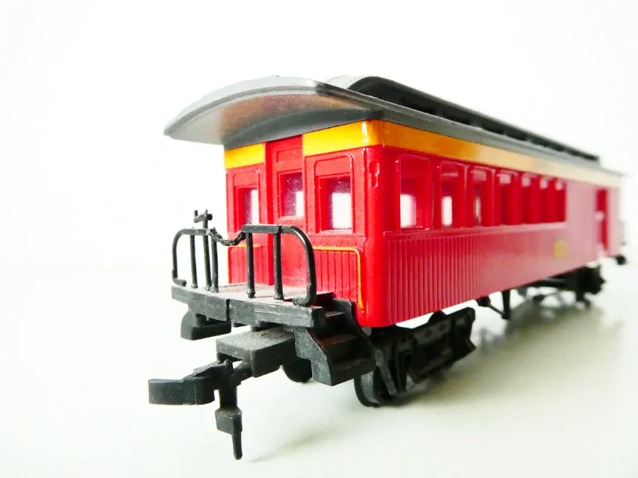 H0 BACHMANN 1423 Osobní vůz 47' Old Time COACH CENTRAL PACIFIC TOP STAV NEPOUŽITÝ v orig. krabičce