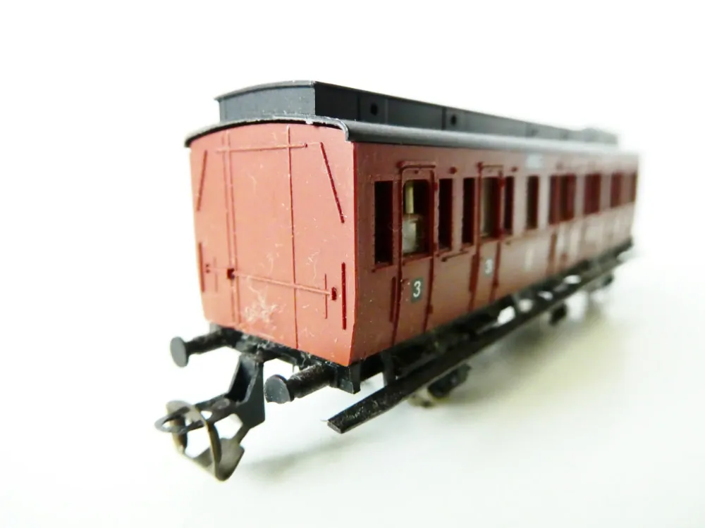 TT BTTB Osobní vůz s budkou brzdaře 3. tř. KPEV 1652