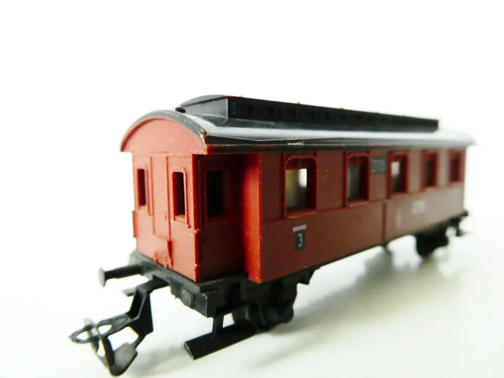 TT BTTB Osobní vůz KPEV 2115 hnědý 3. tř.