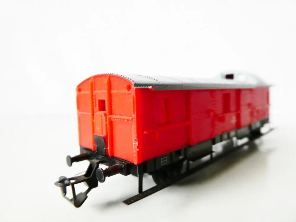 TT BTTB Služební zavazadlový vůz 50 50 93 DR červený PĚKNÝ STAV
