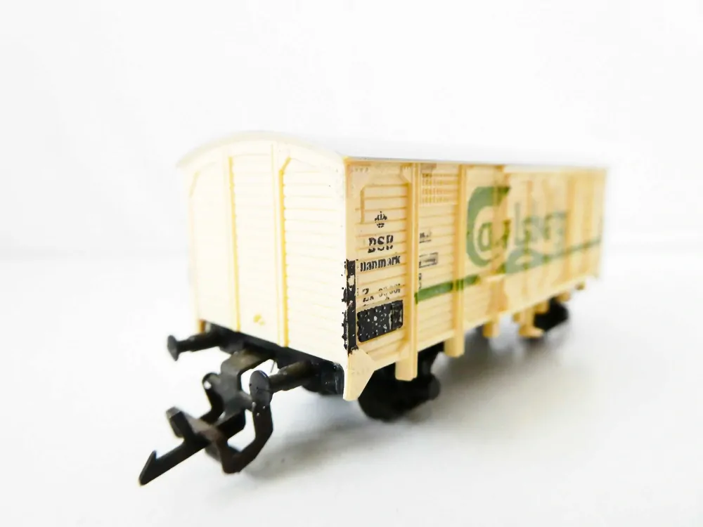 TT ZEUKE Nákladní chladírenský vůz DSB PIVO Carlsberg PĚKNÝ STAV