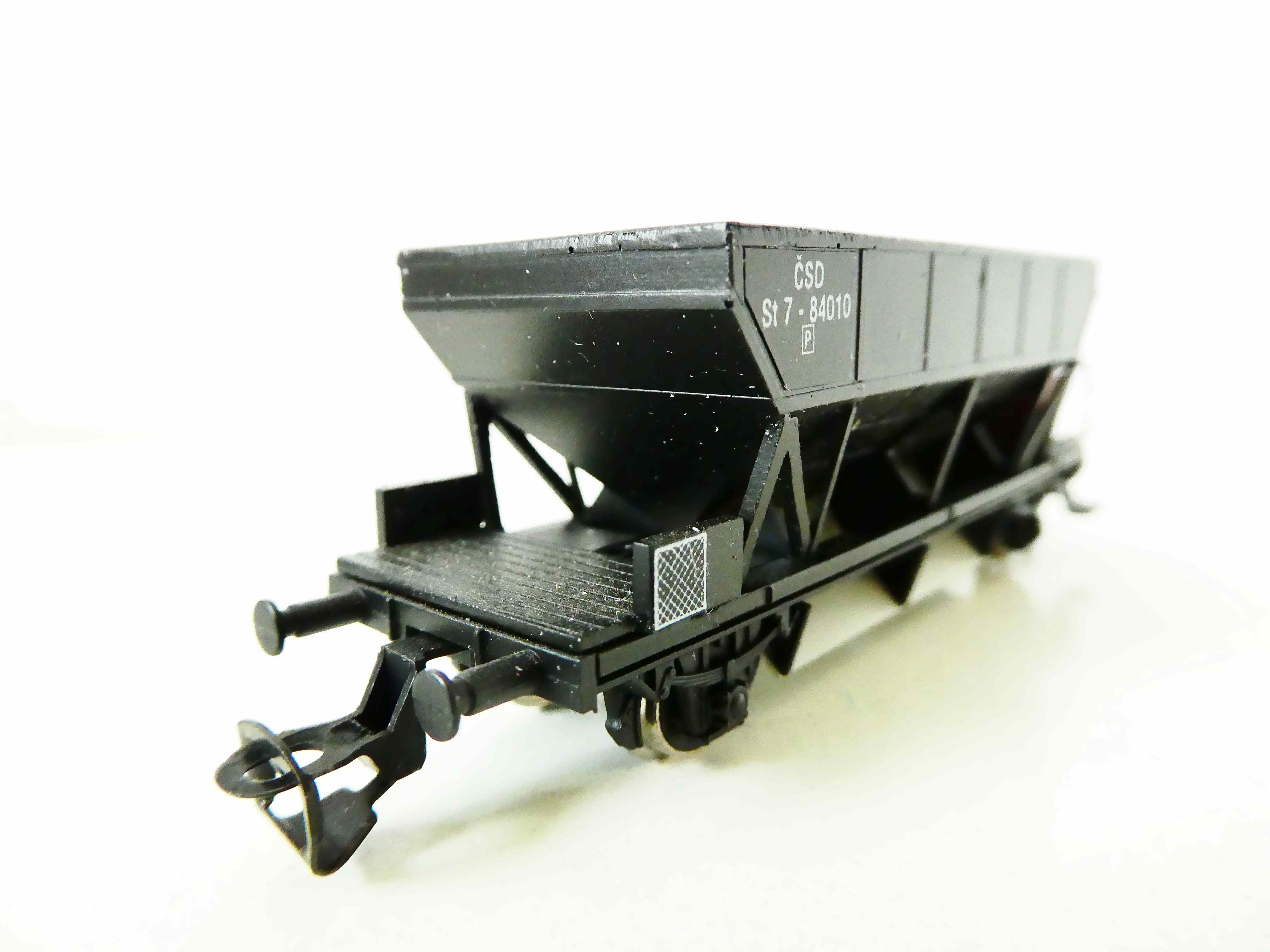 TT RARITA!! KROKODIL Model Limitovaná edice Výsypný vůz ČSD St 7 - 84010 TOP STAV NEPOUŽITÝ v krabičce