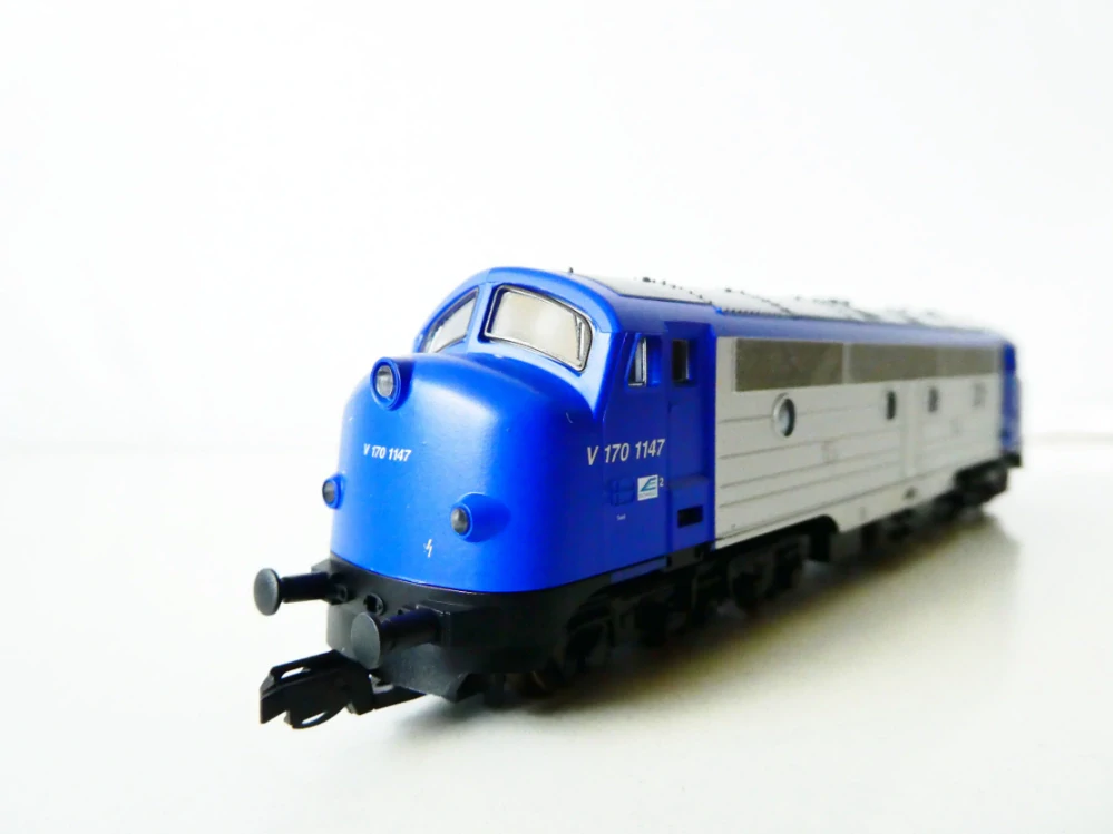 TT TILLIG 02536 Dieselová lokomotiva NOHAB V 170 1147 NEG, Ep. V - OSVĚTLENÁ TOP STAV NEPOUŽITÁ v orig. krabičce s doplňky a návodem NOVÁ