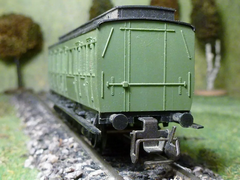 TT Osobní vůz DR 3-osý s budkou