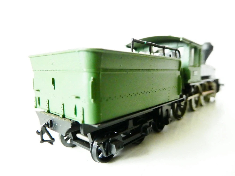 H0 Model parní lokomotivy s tendrem zn. 293 - MAKETA (bez motoru)
