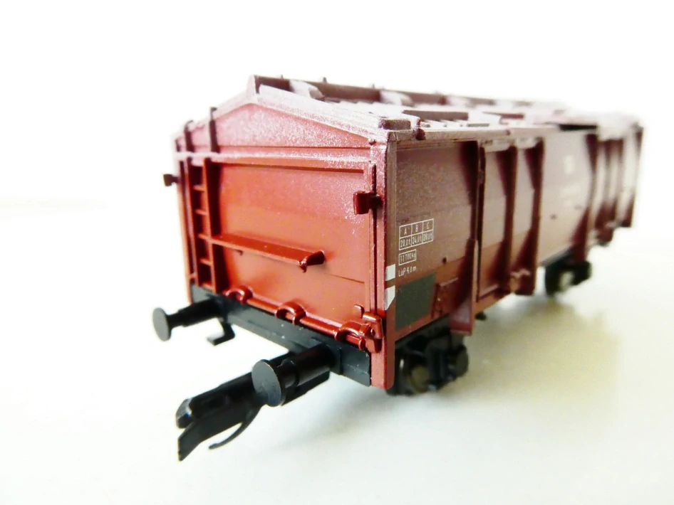 TT TILLIG 14710 Vůz na přepravu vápna s odklopnými víky 21-61-33 DR TOP STAV NEPOUŽITÝ v orig. krabičce